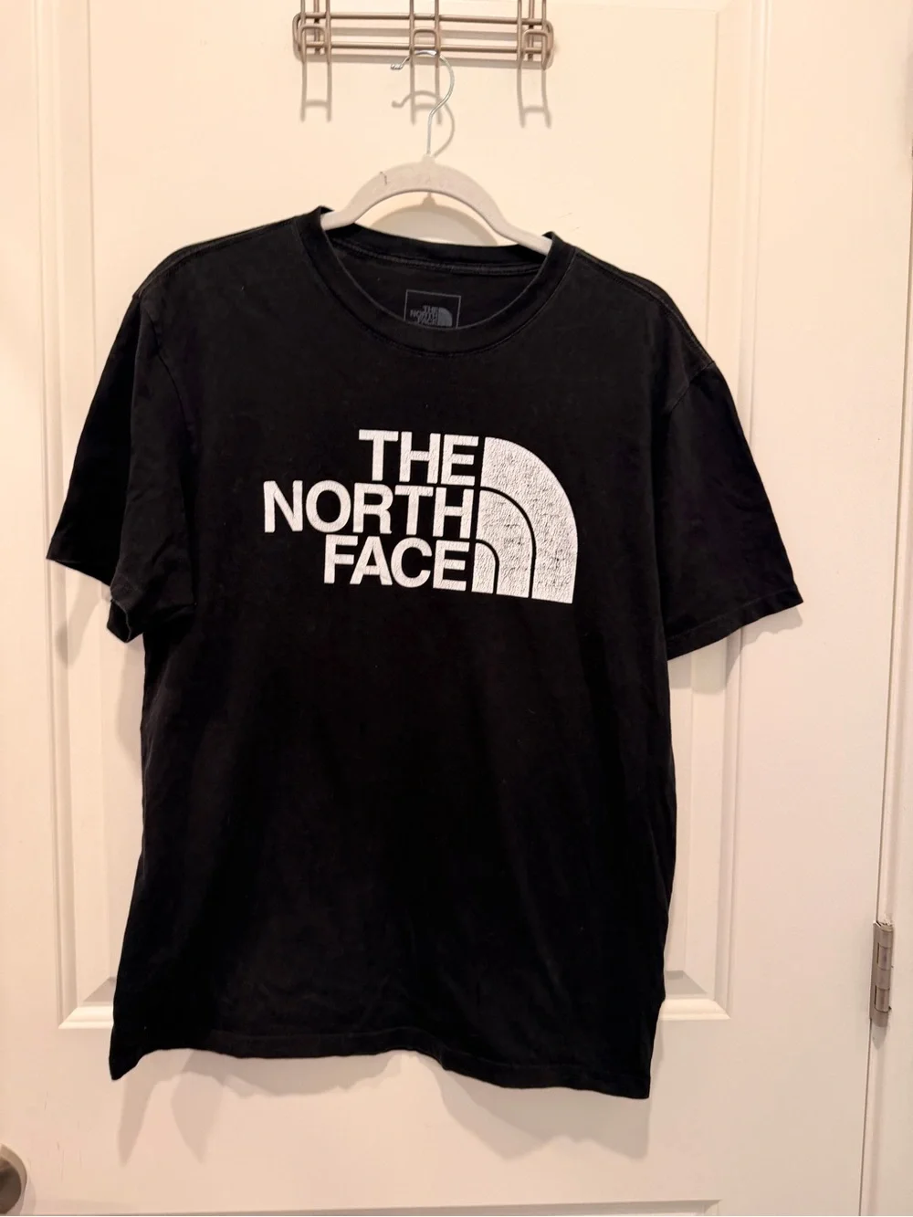 The North Face Men's Woodcut Dome Logo Short Sleeve T-Shirt Size M